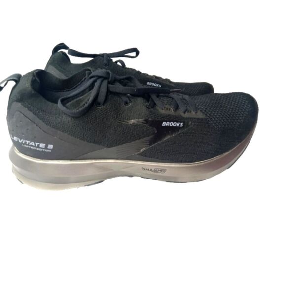 Brooks Men\'s Levitate 3 LE 9.5 D Limited Edition Black Running Shoes Retail $150 main image 6